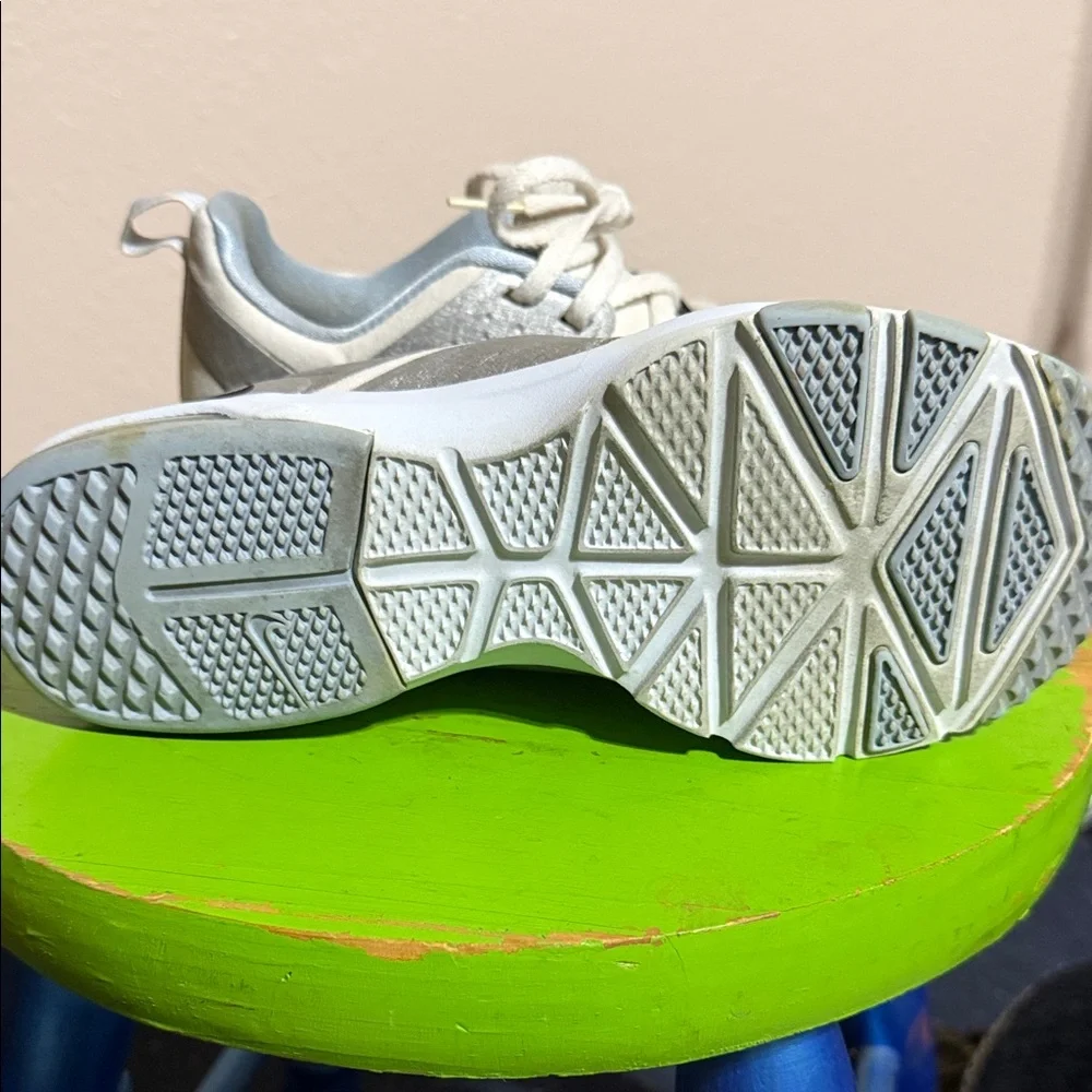 Womens Nike Cream and White Running Shoes size 6.5